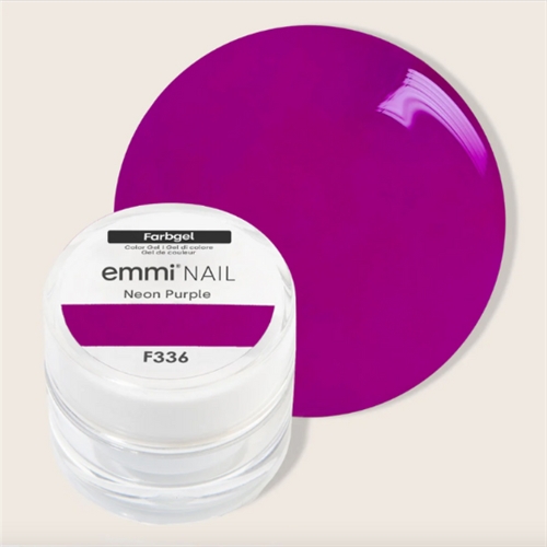 Color Gel  Neon Purple   - F336 *Vegan